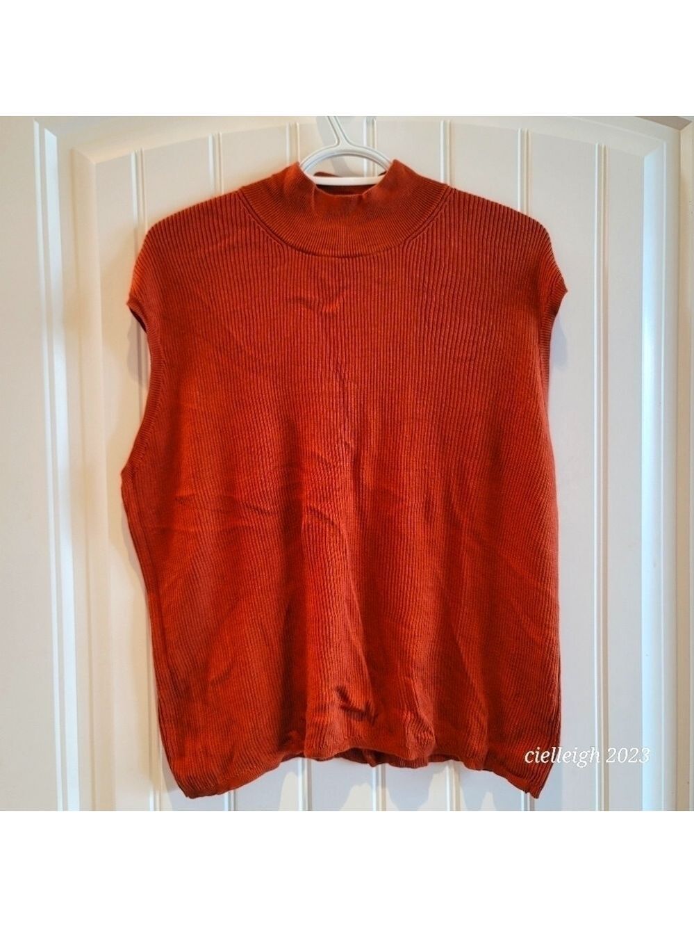 4 for $25 Coldwater Creek Sleeveless Mock Turtleneck Sweater